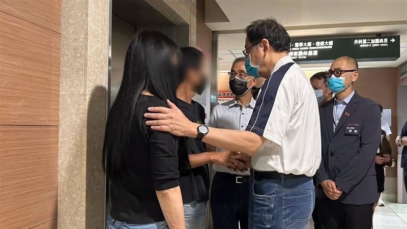 績優警宿舍中彈命危 張善政承諾協助照顧