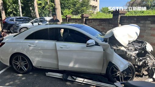 台中賓士男毒駕撞5車2行人！肇逃畫面曝光