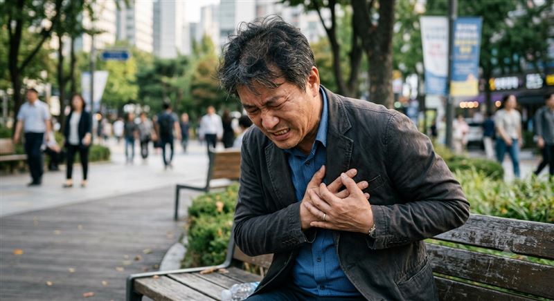 劉博仁表示,心梗和中風都不是突然發生。(示意圖/AI製圖)