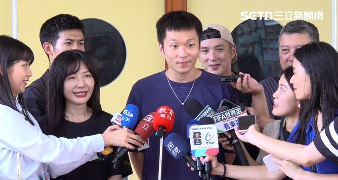 李洋挑戰跳舞後受訪(圖/翻攝畫面)
