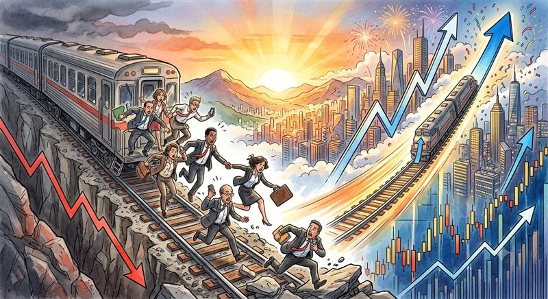粉專股添樂分享,最多人跳車的7檔高股息ETF,今年的漲幅卻十分驚人。(示意圖/AI生成)