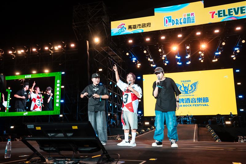 吳宗憲登上高雄啤酒音樂節。(圖/寬寬整合提供)