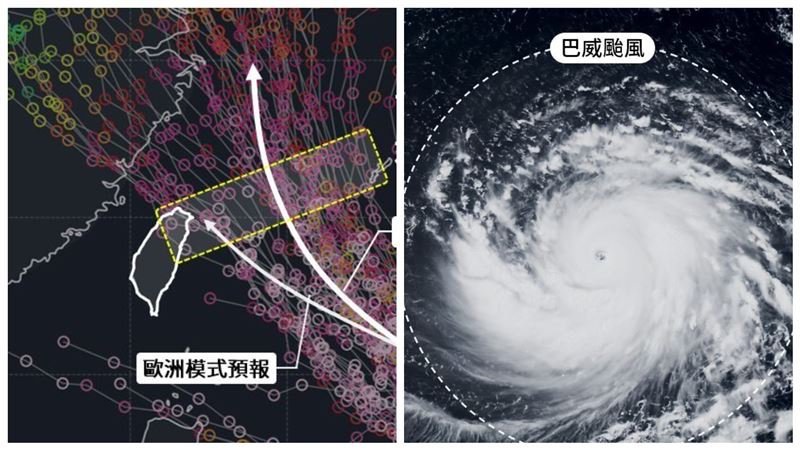強颱巴威「太肥了」!3地區爛天氣預備