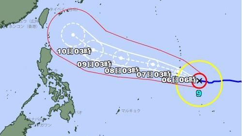 巴威颱風持續北偏！這3天「最靠近台灣」