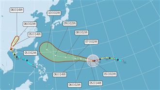 專家曝：巴威颱風7/11凌晨前後從花蓮登陸