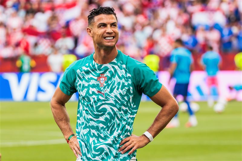 葡萄牙巨星「C羅」Cristiano Ronaldo近日向一名在委內瑞拉強震中倖存的小男孩送上暖心祝福。（圖／美聯社／達志影像）