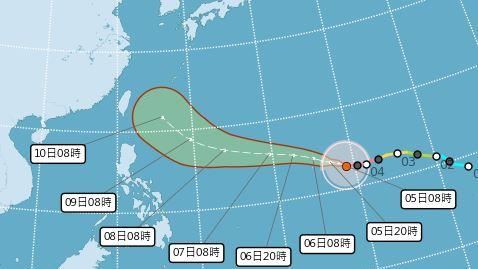 巴威這2天最靠近!氣象署:對台影響很明顯