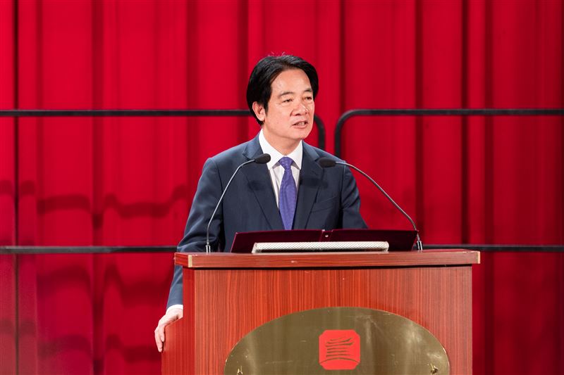 賴清德總統今（5）日出席「中華民國牙醫師公會全國聯合會第十六屆第一次會員代表大會」。（圖／翻攝畫面）