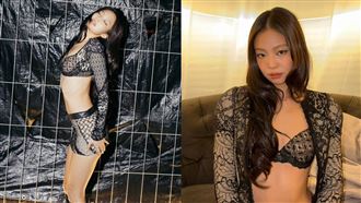 辣度再升級！Jennie曬黑蕾絲內衣尺度大開