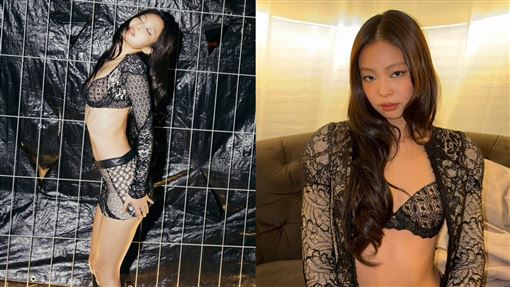辣度再升級！Jennie曬黑蕾絲內衣尺度大開