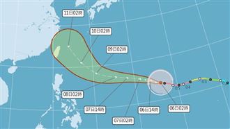 颱風假有望？巴威暴風侵襲率8縣市破50%