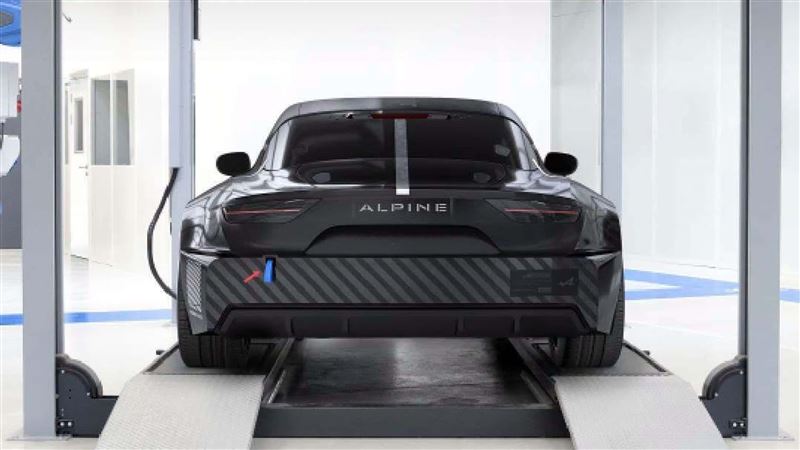 Alpine純電A110將成為「全球第一款真正的電動跑車」。(圖/翻攝Alpine網站)