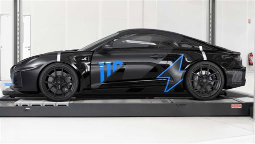 Alpine純電A110研發車。（圖／翻攝Alpine網站）