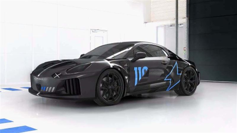 外觀仍可看出現行A110的輪廓。(圖/翻攝Alpine網站)