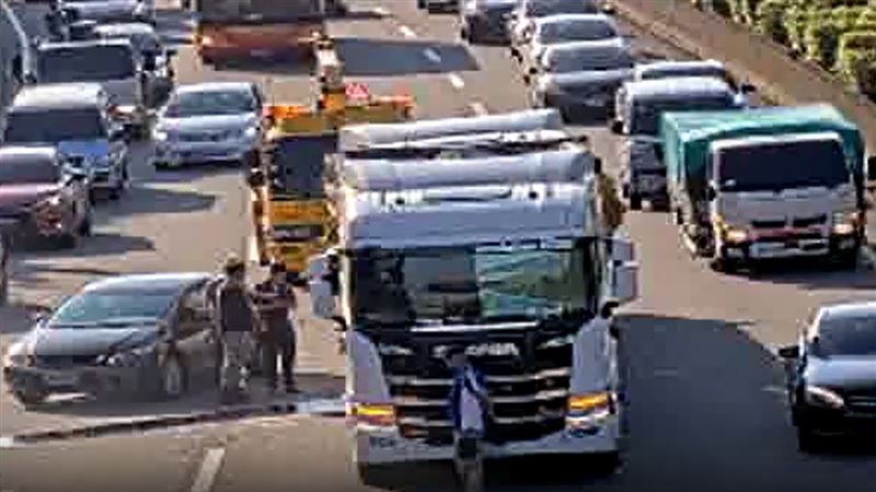 新/快改道!國道3車追撞…占2道、堵5km