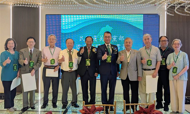 民進黨秘書長徐國勇赴美訪問。(圖/民進黨提供)