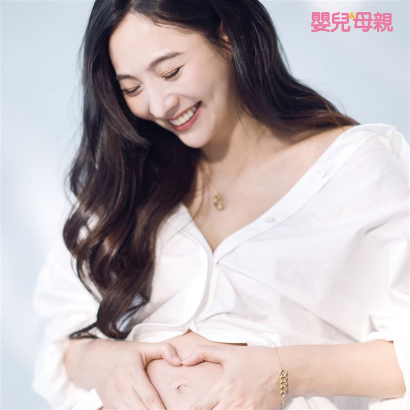 原本是不婚主義的謝沛恩遇到神隊友後,非常期待當媽媽。(圖/嬰兒與母親雜誌提供)