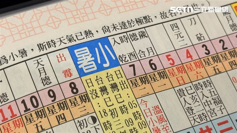 7月7日將迎來24節氣中的「小暑」。(示意圖/記者陳慈鈴攝影)