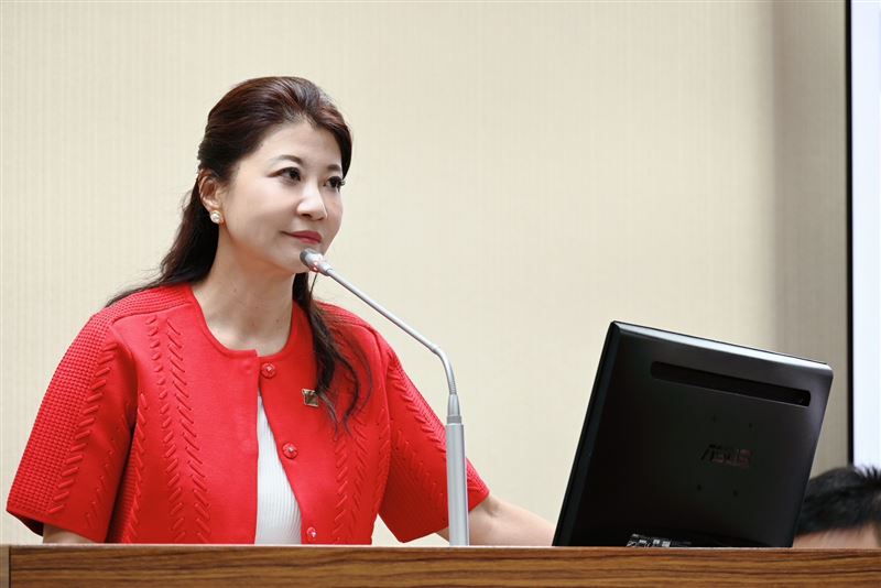林楚茵轟中共於7月1日正式實施的《民族團結進步促進法》對台長臂管轄與跨國鎮壓(圖/林楚茵辦公室提供)