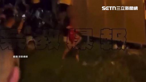 彰化廟會爆衝突　婦險遭波及肉身護童