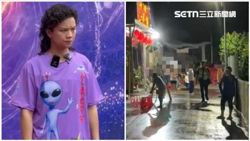 台東玄濟宮近期爭議不斷，傳出第3度遭不明人士「潑灑10桶穢物」，信徒連續2小時清理。（圖／翻攝畫面）