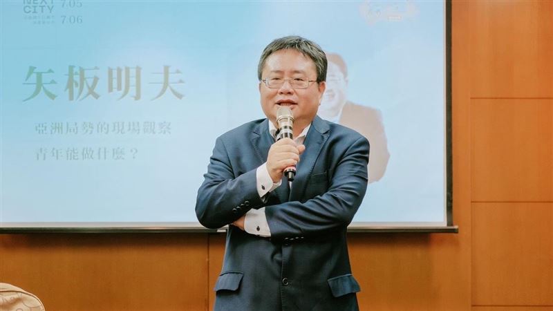 莊豐嘉直言,「保護矢板明夫(圖),就是保護我們自己」。(圖/春雨文教基金會提供)