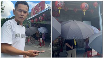 穢物剛炸完！網紅登門直播　玄濟宮叫警察