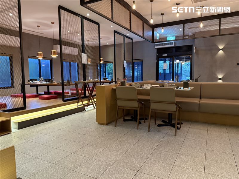 綠舞國際飯店「日光璽舞」餐廳。(圖/記者李育道攝影)