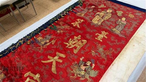 北港「小故宮」再添古物！天上聖母大旗
