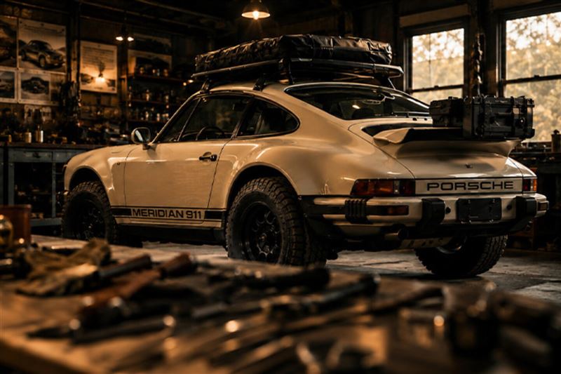 Meridian 911原本只是AI概念圖。(圖/翻攝Signature Autosports網站)