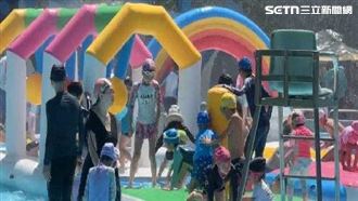 開園首日掉漆　知卡宣水道繩碎片險割童眼