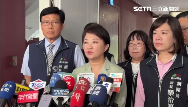 矢板明夫在台中遭中國人襲擊,盧秀燕表態,台中市不容許暴力,警方一定採取強力作為(圖/翻攝畫面)