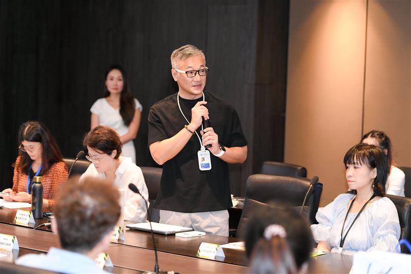 新聞部副總楊才蔚勉勵學員，面對科技浪潮的核心，仍須堅守新聞倫理與專業準則
