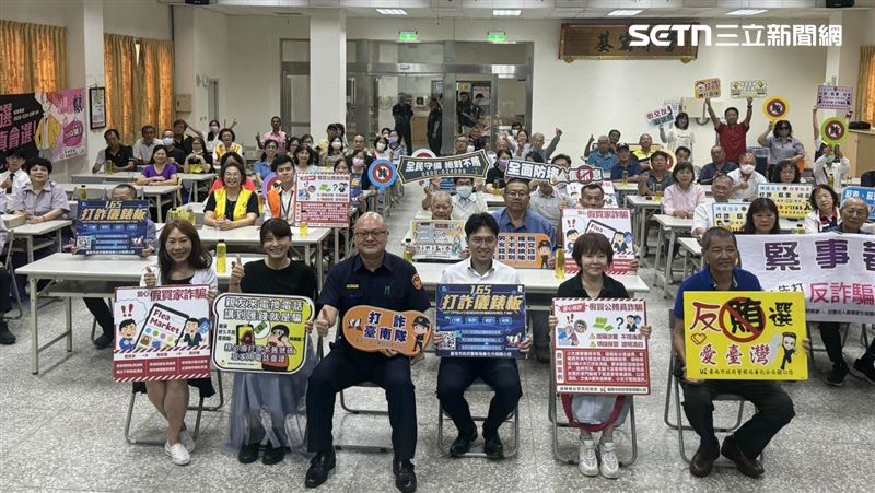 南檢攜善化警 「防詐反賄宣導列車」啟動