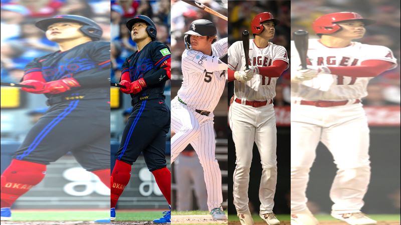 岡本和真成為大谷翔平、村上宗隆後第3位在新人球季敲出20轟的日籍球員。(圖/翻攝自MLB Stats推特)