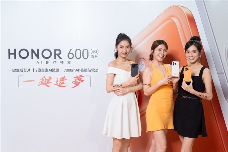 HONOR 600系列搭載旗艦級影像規格與超強續航能力,帶來全方位智慧體驗