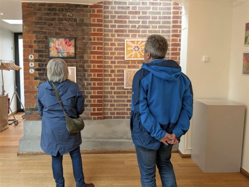 藝術家黃韶琴英國倫敦Burgh House舉辦個展。（圖／黃韶琴提供）
