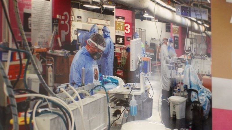只花11小時　停車場緊急變身地下醫院