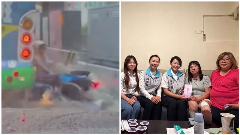 新竹女騎士光復路被沖走　女兒PO文尋恩人