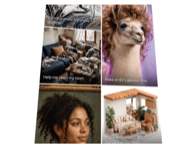 臉書母公司Meta搶進AI繪圖市場，推出全新AI影像生成模型「Muse Image」，與Google、OpenAI等強大對手一決雌雄。（圖／翻攝自Meta網站）