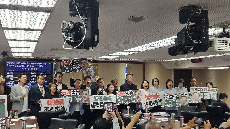 中聯油品案　藍委強勢通過要求卓榮泰下台