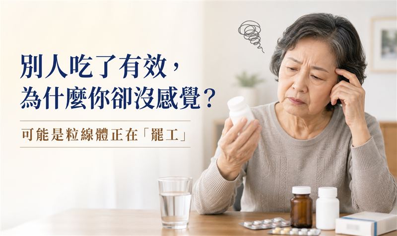 吃保健品沒效？可能是粒線體正在「罷工」