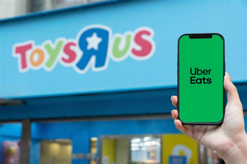 Uber Eats首度跨足玩具零售,攜手玩具反斗城上架逾3,500項商品。(圖/品牌業者提供)