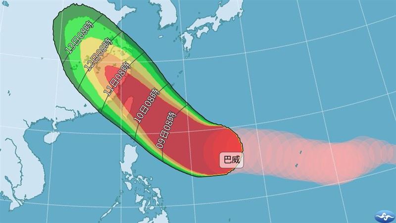 週五放颱風假？看完暴風預測　北部人哀號