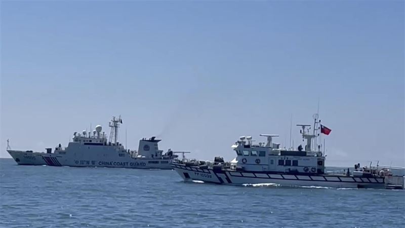 中國海警颱風前夕擾金門　我海巡1句反擊