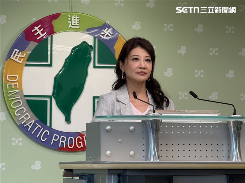 民進黨發言人林楚茵(圖/記者劉秀敏攝影)