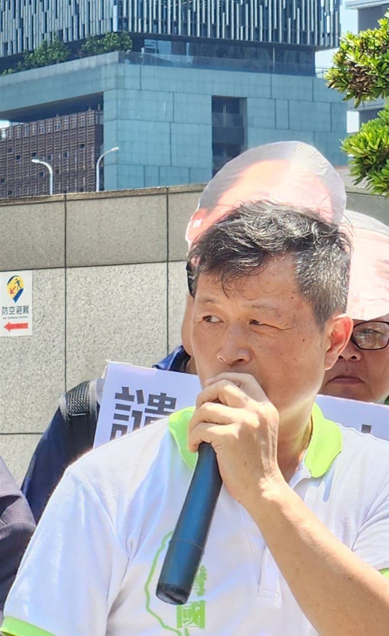 陳峻涵說,對任何民主政黨而言,譴責暴力、捍衛言論自由,本應沒有黨派之分,更沒有政治算計(圖/台灣國提供)