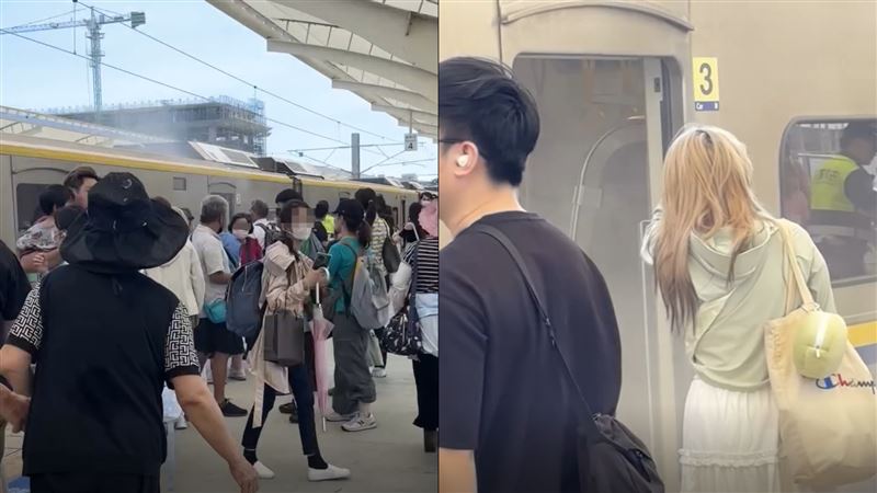 新／台鐵區間車「冒白煙」原因待查