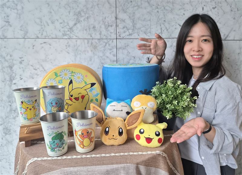 寶可夢可愛登場!全聯、大全聯飲料冰品積分樂7.10開跑。(圖/全聯提供)