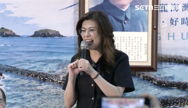 鄭麗文出席澎湖中常會(圖/翻攝畫面)